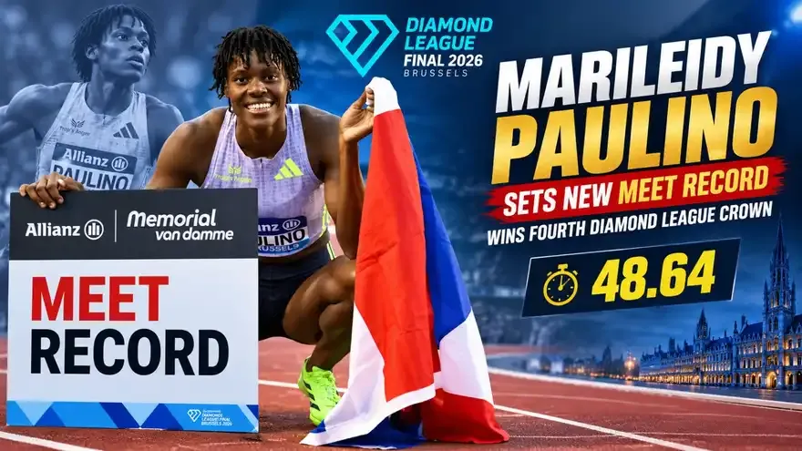 2026 Diamond League Final (Brussels): Women’s 400m Results and Standings