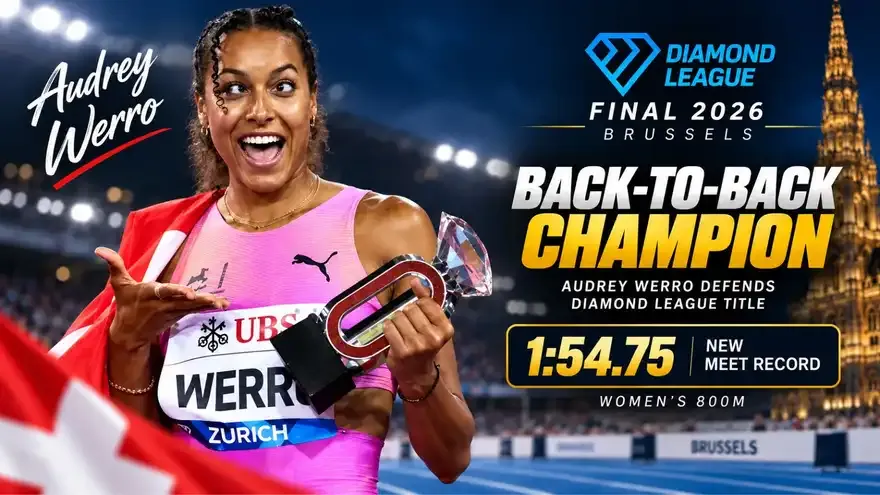 2026 Diamond League Final (Brussels): Women's 800m Results and Standings