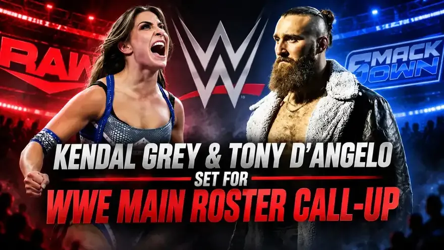 Kendal Grey and Tony D'Angelo Are Getting Called Up to the WWE Main Roster