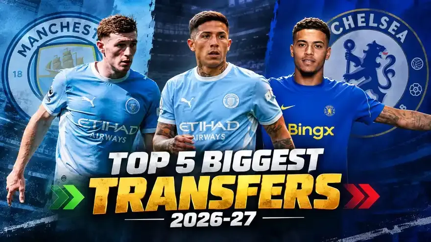 Top 5 Biggest Summer Transfers 2026-27: Most Expensive Signings