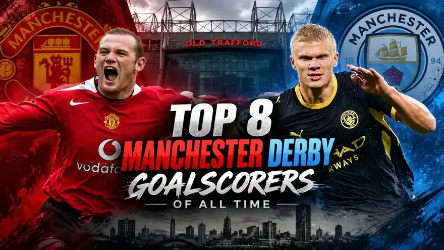 Top 8 Manchester Derby Goalscorers of All Time