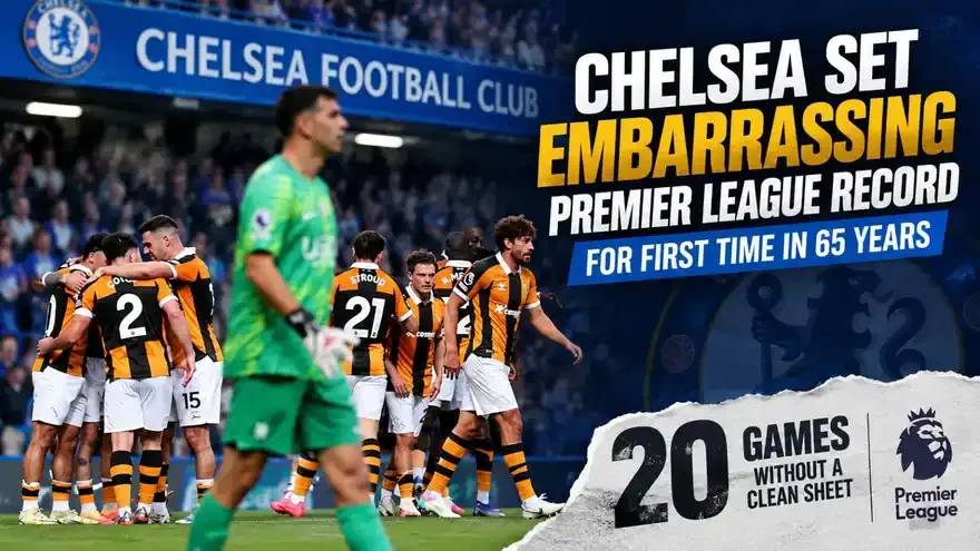 Chelsea Sets Embarrassing Premier League Record for the First Time In 65 Years