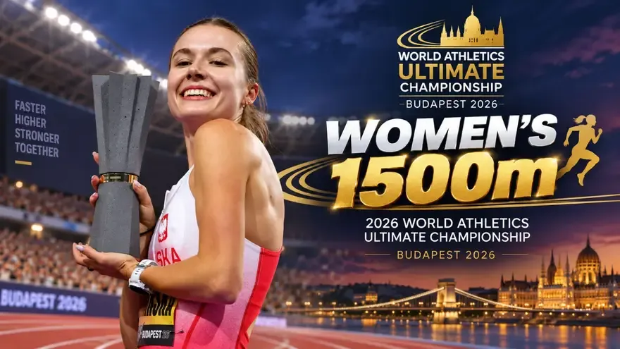 Klaudia Kazimierska Wins Women's 1500m Title at 2026 World Athletics Ultimate Championship