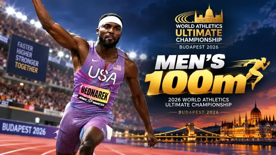 Kenny Bednarek Inspires with Men's 100m Title at 2026 World Athletics Ultimate Championship
