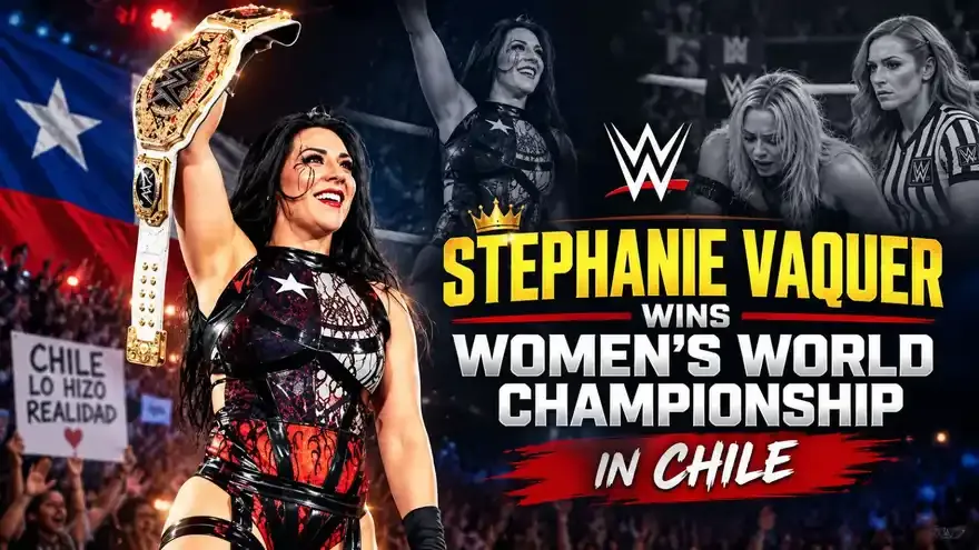 Stephanie Vaquer Wins Women’s World Championship in Shocking WWE Title Change in Chile