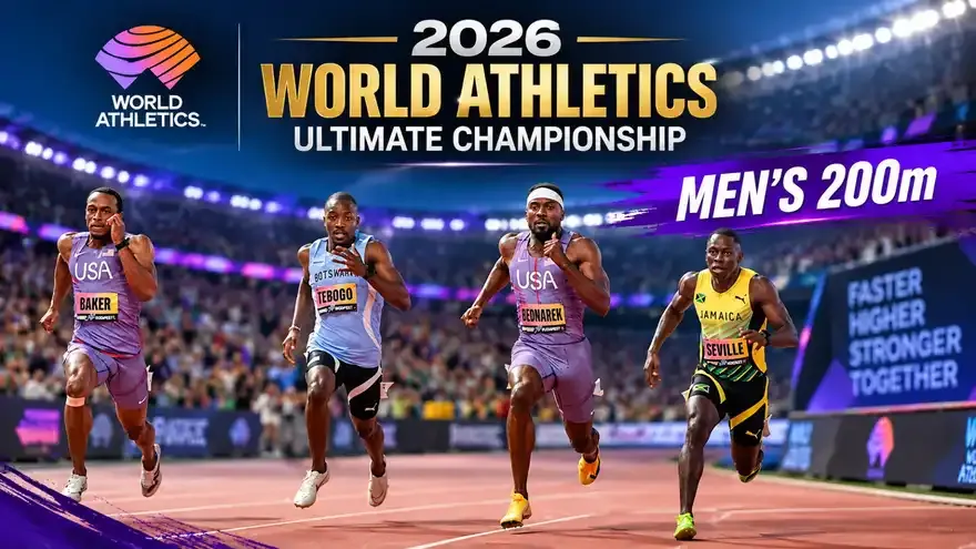 Kenny Bednarek Creates History by Winning Men’s 200m Title at 2026 World Athletics Ultimate Championship