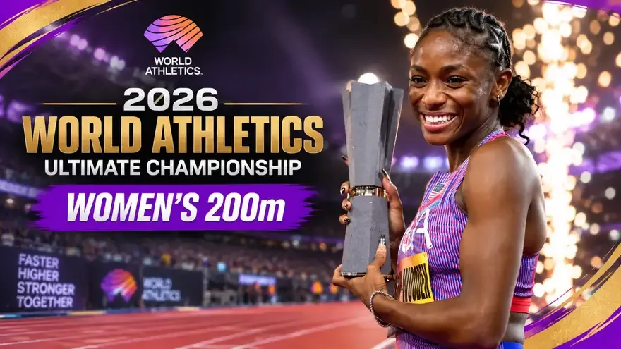 Melissa Jefferson-Wooden Sets History by Winning Women’s 200m Title at 2026 World Athletics Ultimate Championship