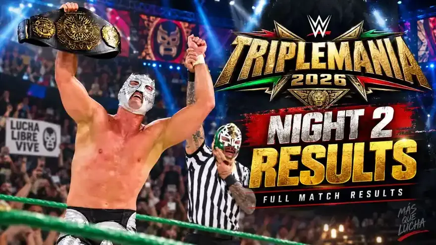 TripleMania 2026 Night 2 Results: El Grande Americano Wins AAA World Championship