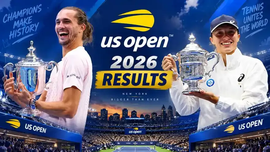 US Open 2026 Results: Zverev and Rybakina Win Singles Titles