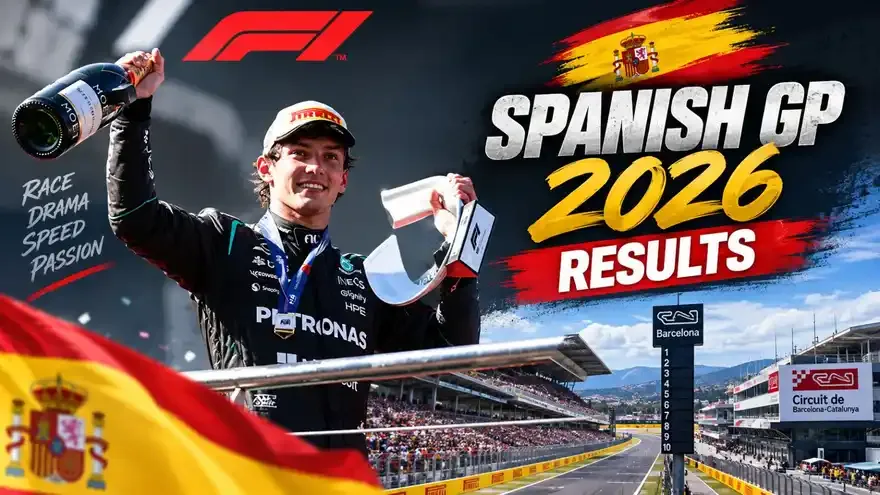 Spanish GP 2026 Results: Kimi Antonelli Wins in Madrid