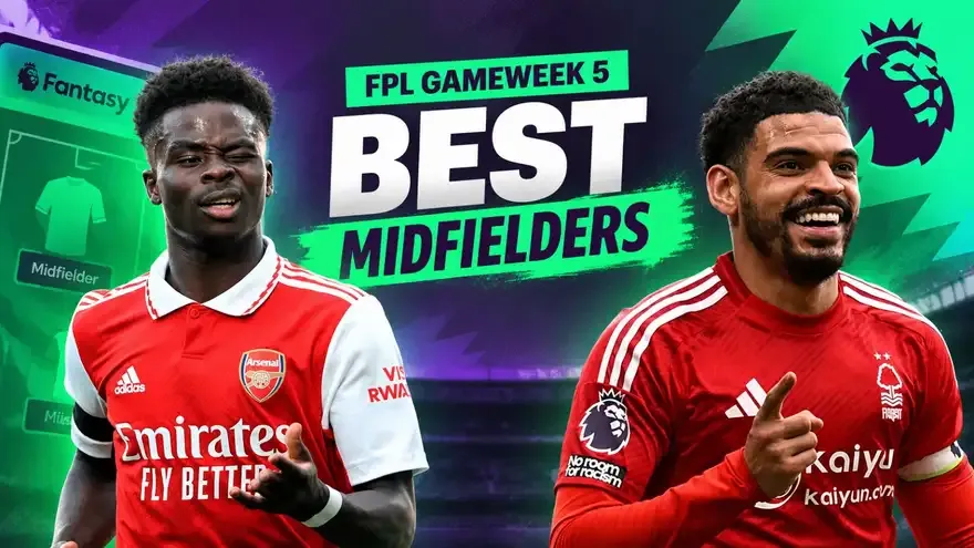 Top 5 Best FPL Midfielders This week: GW5 Premier League 2026-27