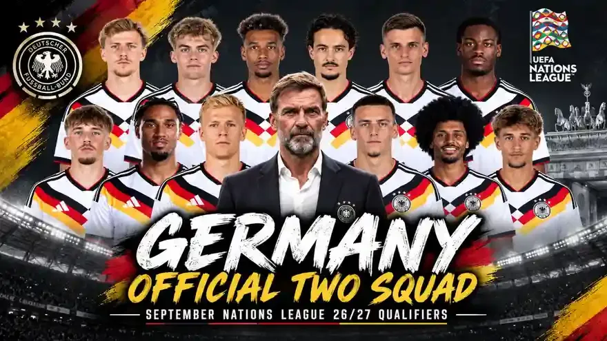 Jürgen Klopp’s Germany Era Begins: Squad, Fixtures & Nations League 2026-27