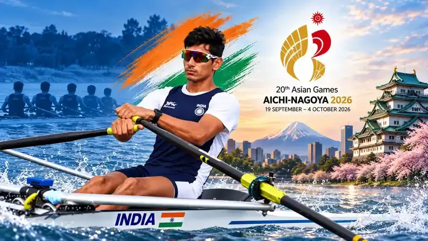 Asian Games 2026 Rowing: Complete List of Indian Rowers