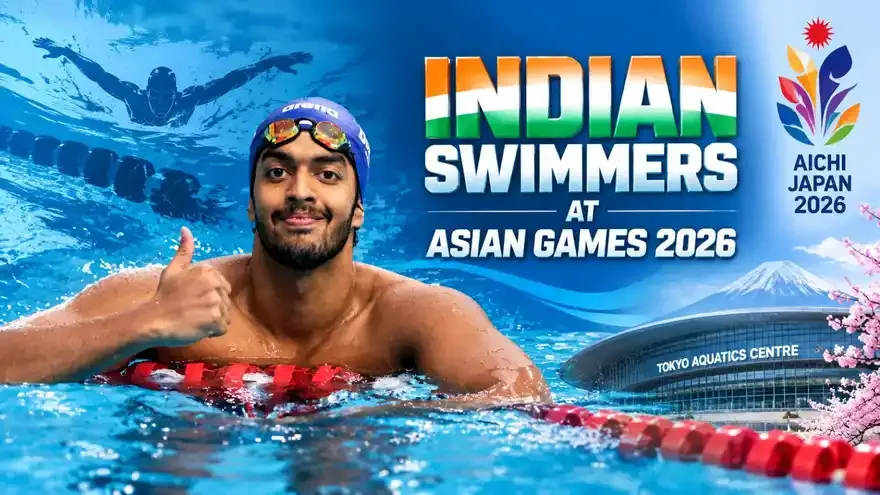 Asian Games 2026 Swimming: Complete List of Indian Swimmers