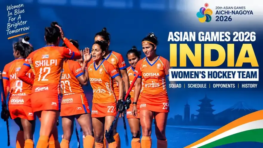 Asian Games 2026 Women’s Hockey: India Squad, Schedule, Opponents & History
