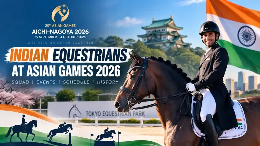 Asian Games 2026 Equestrian: Complete List of Indian Equestrians