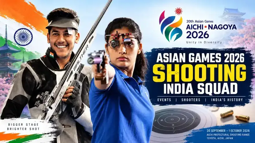 Asian Games 2026 Shooting: Complete List of Indian Shooters
