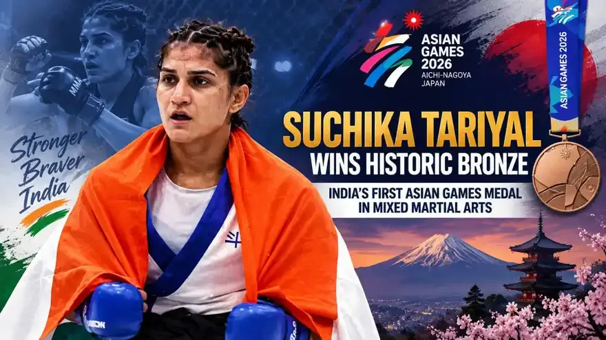 Asian Games 2026: Suchika Tariyal Wins Historic MMA Bronze for India