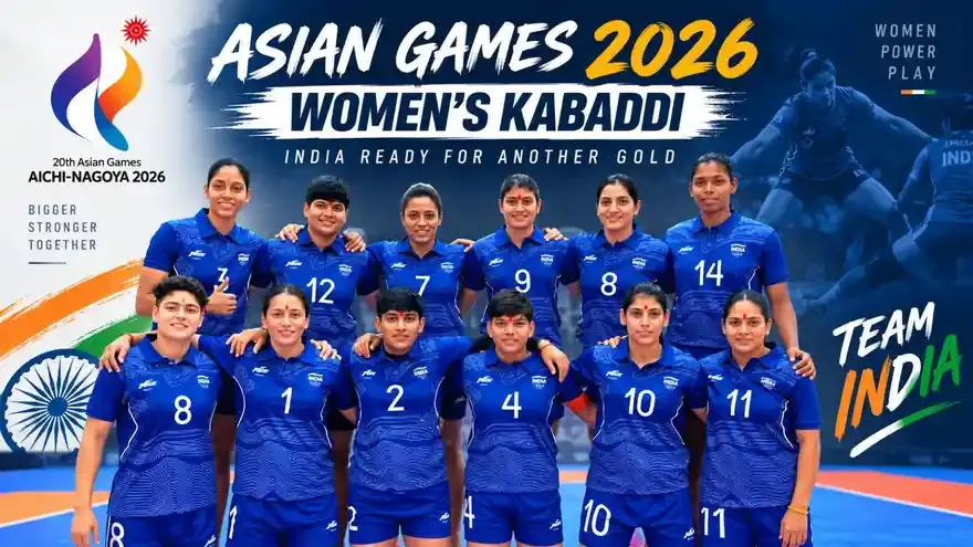 Asian Games 2026 Women’s Kabaddi: Complete Indian Squad, Fixtures & Medal History