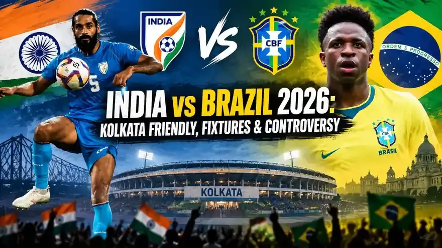 India vs Brazil 2026: Historic Kolkata Friendly, Fixtures & Controversy