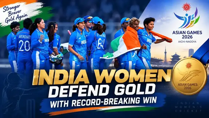 Asian Games 2026: India Women Defend Gold With Record-Breaking Win