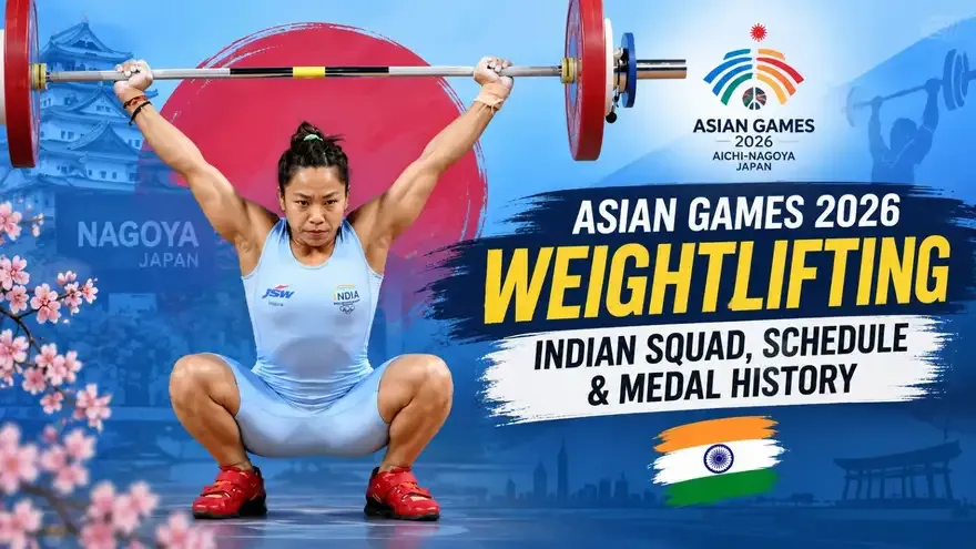 Asian Games 2026 Weightlifting: Complete List of Indian Weightlifters