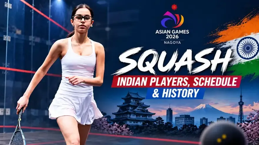 Asian Games 2026 Squash: Complete List of Indian Players, Schedule & History