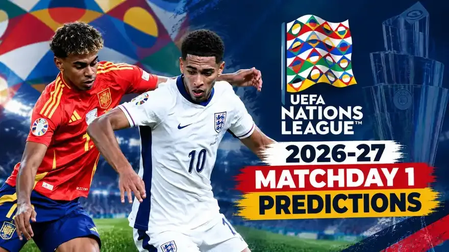 UEFA Nations League 2026-27 Matchday 1 Predictions: All 26 Fixtures