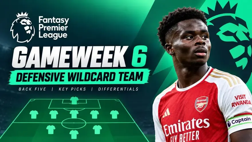 FPL Wildcard: Best Early Defensive Team for Gameweek 6
