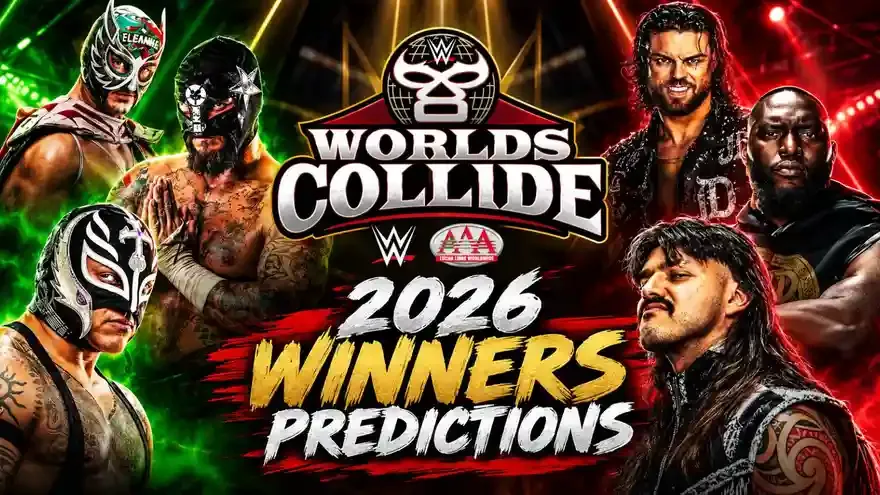 WWE World’s Collide 2026 Winners Predictions