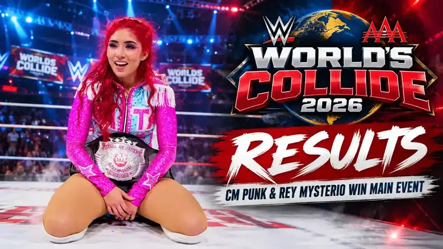 WWE World’s Collide 2026 Results: CM Punk & Rey Mysterio Win Main Event
