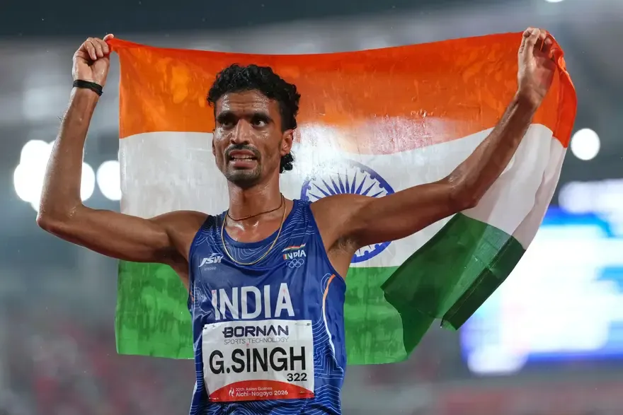 Asian Games 2026: Gulveer Singh Creates History With His Third Asiad 2026 Medal After Bronze in Men's 5000m