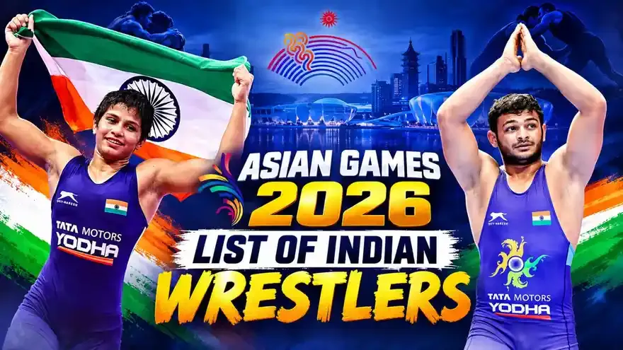 Asian Games 2026 Wrestling: Indian Wrestlers, Squad, Schedule & Medal History