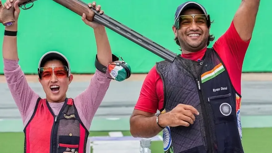 Asian Games 2026: India Wins Gold in Mixed Trap Team With a New Asian Record