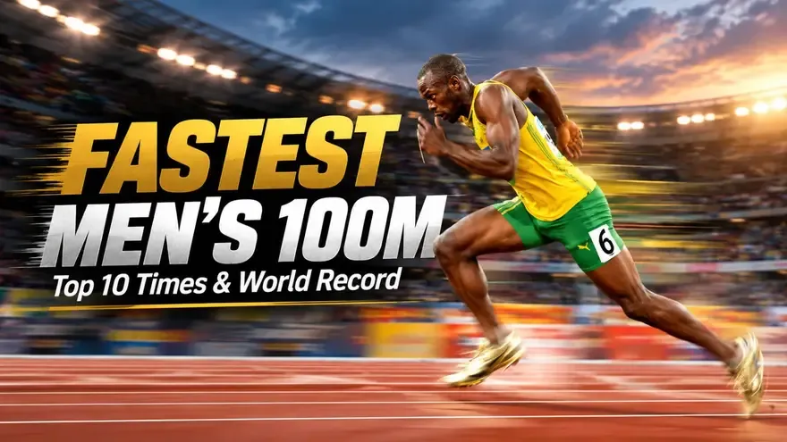 Fastest Sprinters in History: Top 10 Fastest Men’s 100m Times