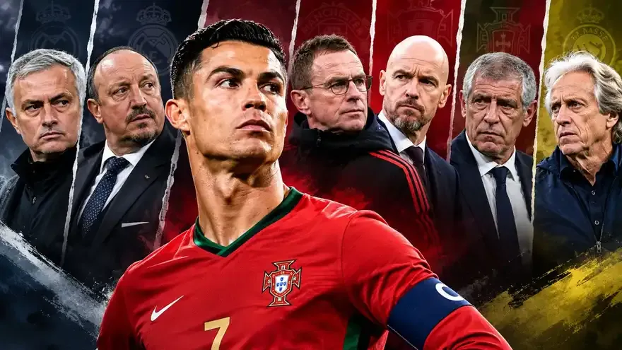 A Look at Every Time Ronaldo Fought With His Manager