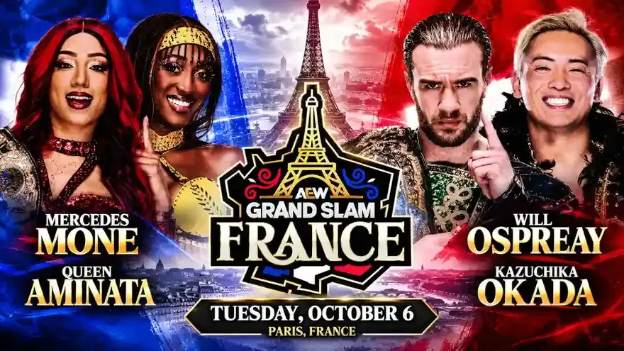 AEW Grand Slam France 2026: Full Match Card for AEW’s Historic European Debut