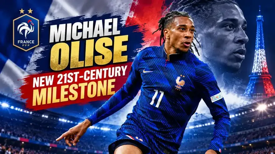 France: Michael Olise Sets New 21st-Century Milestone After First Nations League Campaign
