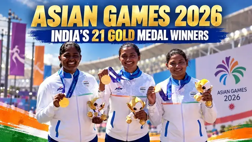 Asian Games 2026: India’s 21 Gold Medal Winners List