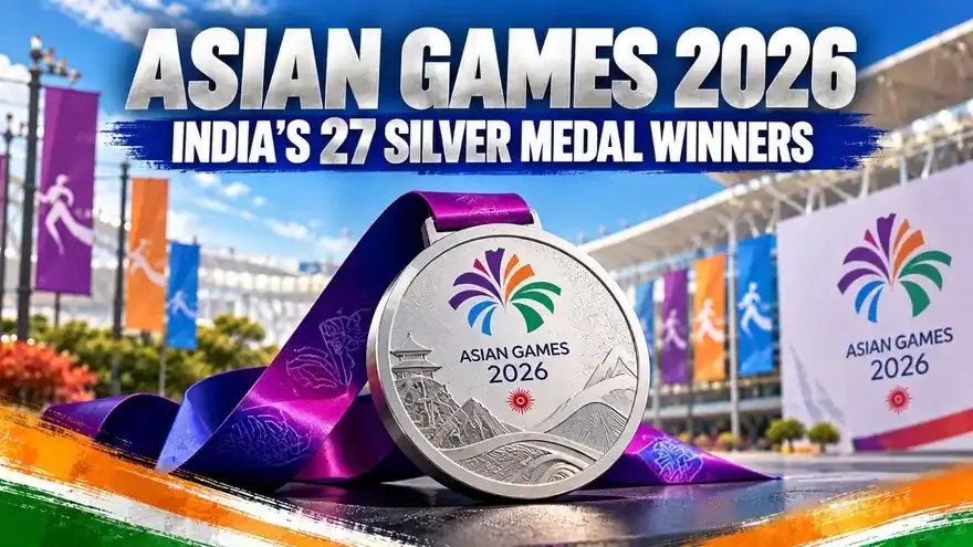 Asian Games 2026: India’s 27 Silver Medal Winners List 