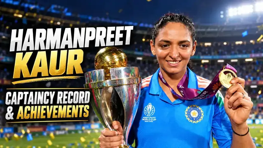 Harmanpreet Kaur Captaincy Record: All Major Achievements & Stats