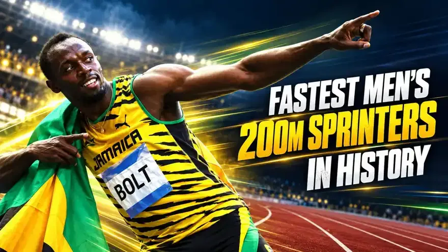Fastest Men’s 200m Sprinters in History: Top 10 & World Records