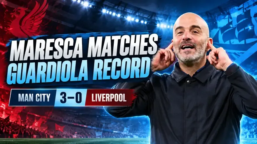 Enzo Maresca Equals Pep Guardiola's Man City Record After 3-0 Liverpool Win 