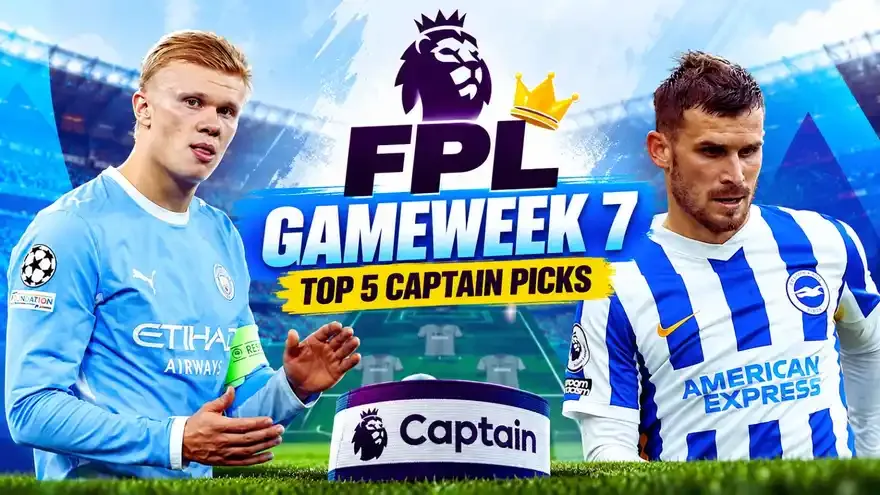 Best FPL captain picks this week - GW7, Premier League 2026-27