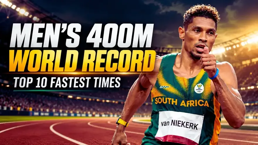 Fastest 400m Sprinters in History: Men’s Top 10