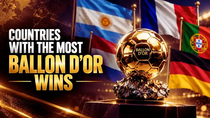 Top 5 Countries With Most Ballon d'Or Winners in Football History 