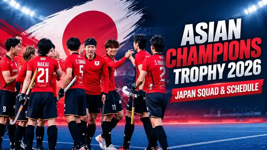 Hero Men’s Asian Champions Trophy 2026: Japan Squad, Schedule, Fixtures & Records
