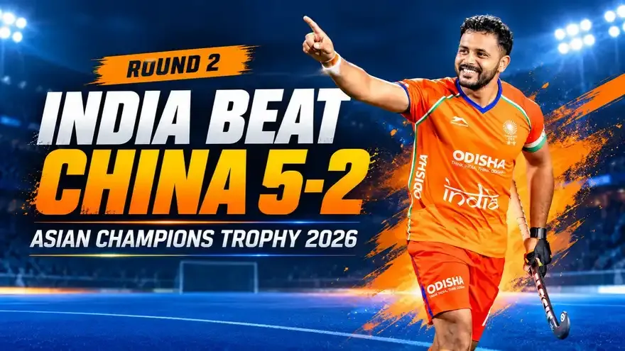 India Beat China 5-2 to Top Men’s Asian Champions Trophy 2026 Points Table After Round 2