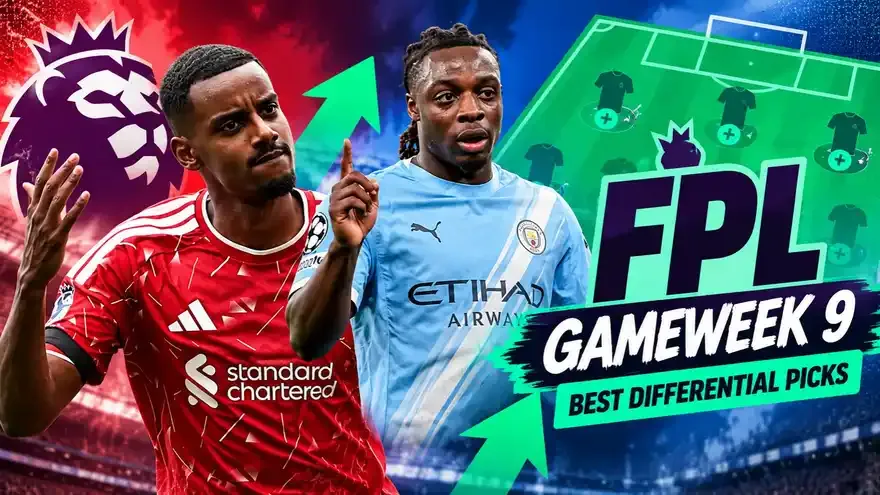 5 Best FPL Differentials for Gameweek 9, Premier League 2026-27