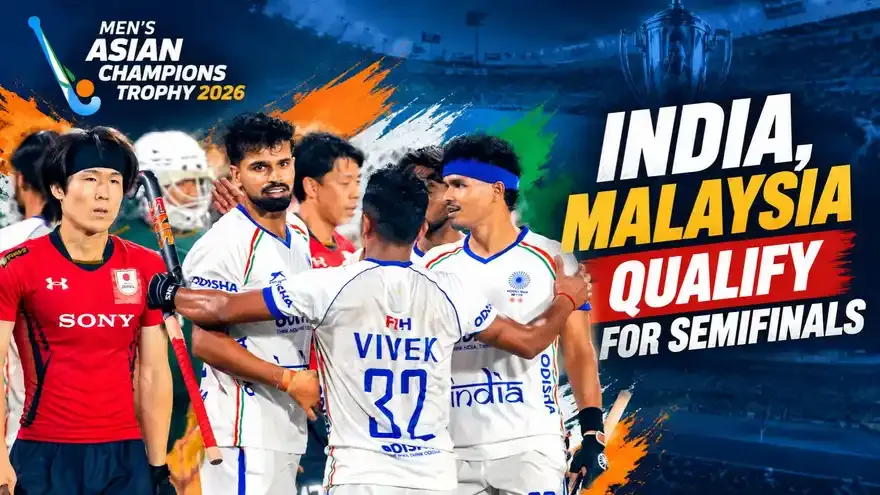 Men’s Asian Champions Trophy 2026: India, Malaysia Qualify for Semifinals After Round 3 Wins